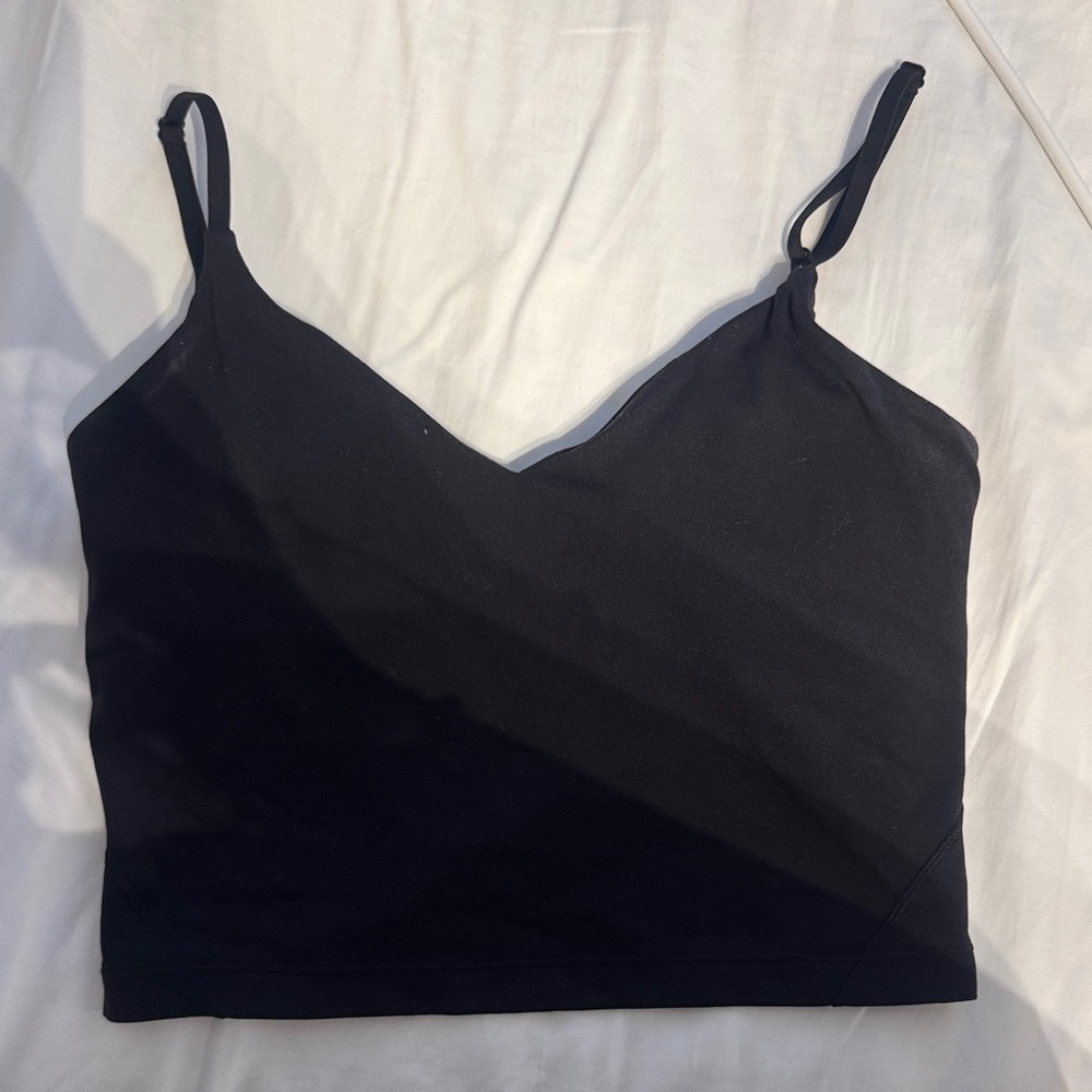 lululemon athletica Black Crop Top